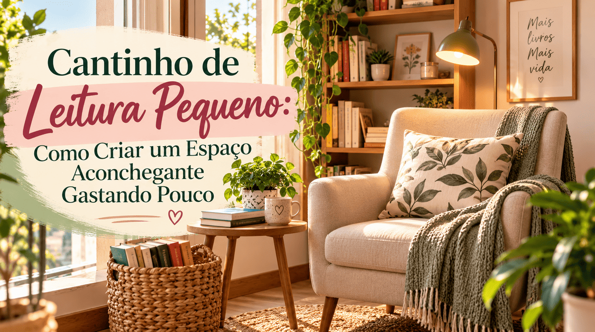 Cantinho de Leitura Aconchegante