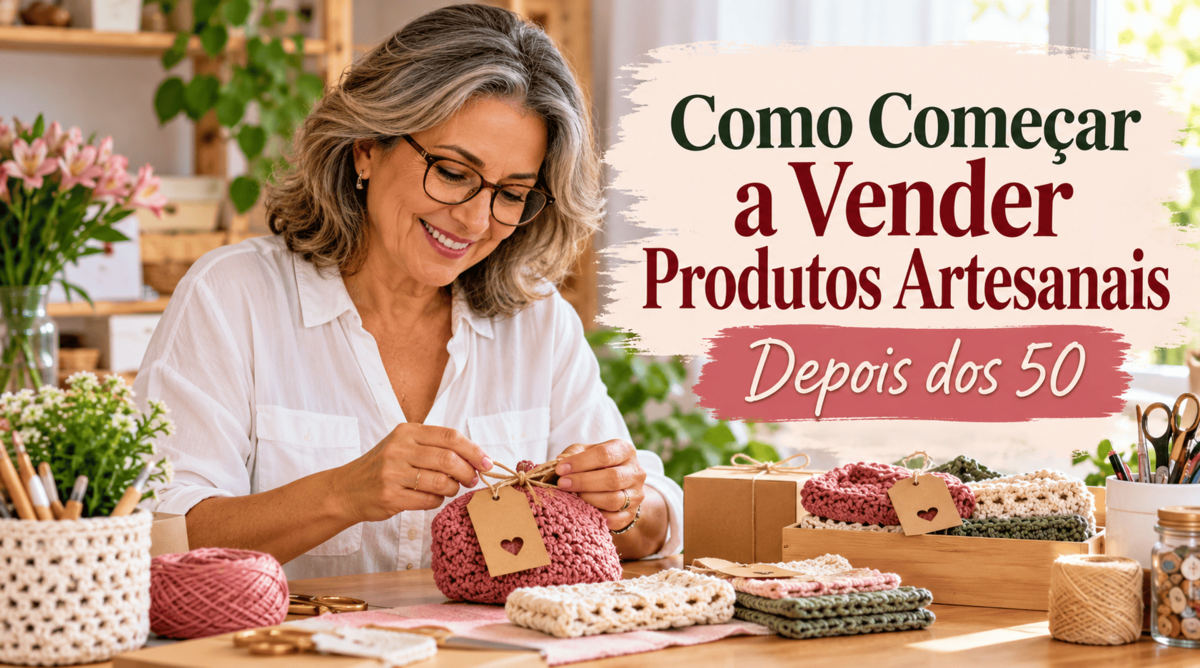 Como Comecar a Vender Artesanatos Aos 50