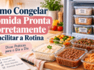 Como Congelar Comida Pronta Corretamente