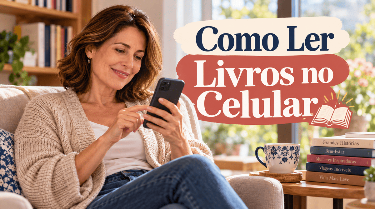 Como Ler Livros no Celular