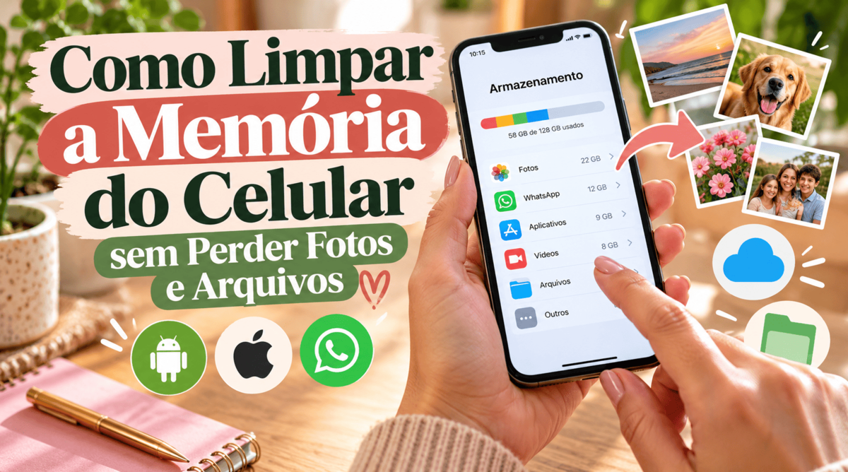 Como Limpar a Memoria do Celular