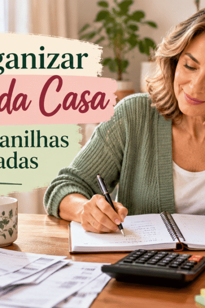 Como Organizar as Contas da Casa