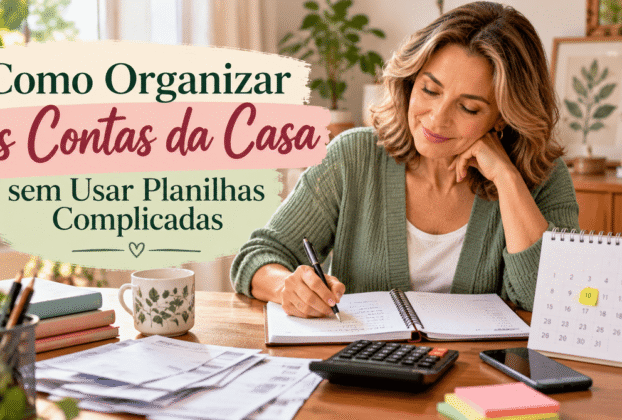 Como Organizar as Contas da Casa