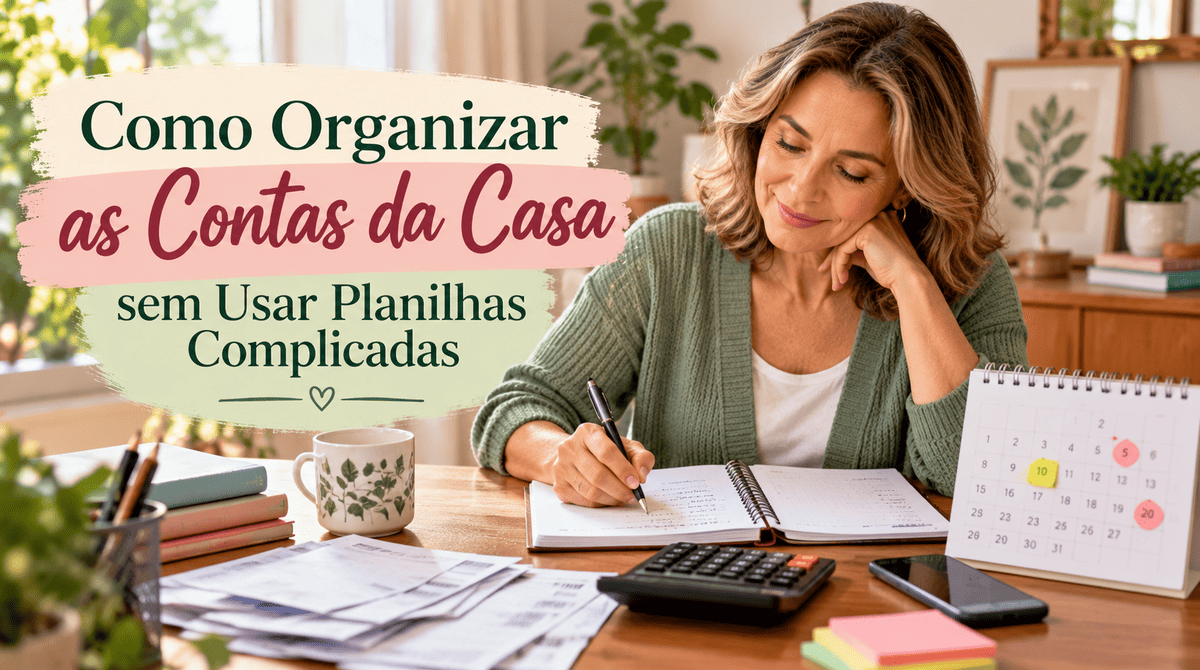 Como Organizar as Contas da Casa