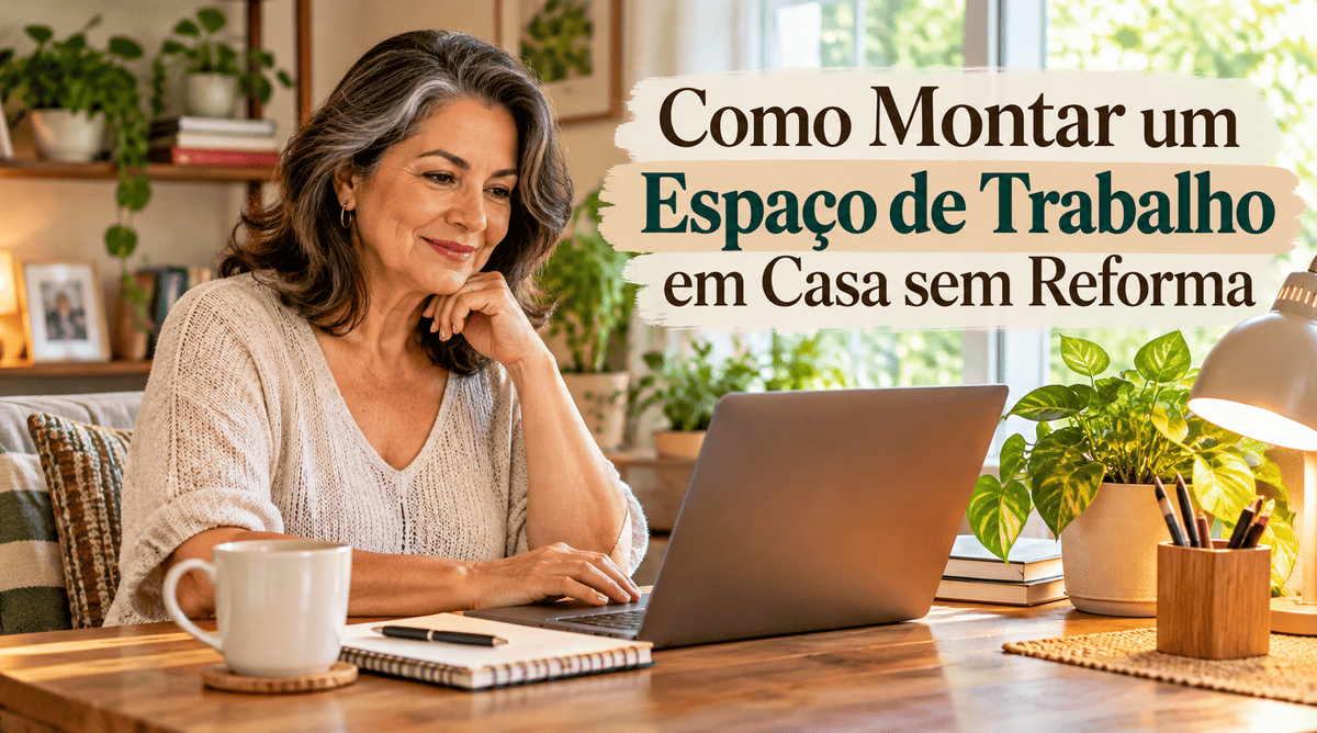 Espaco de Trabalho em Casa
