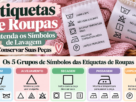 Guia Visual de Etiquetas de Roupas