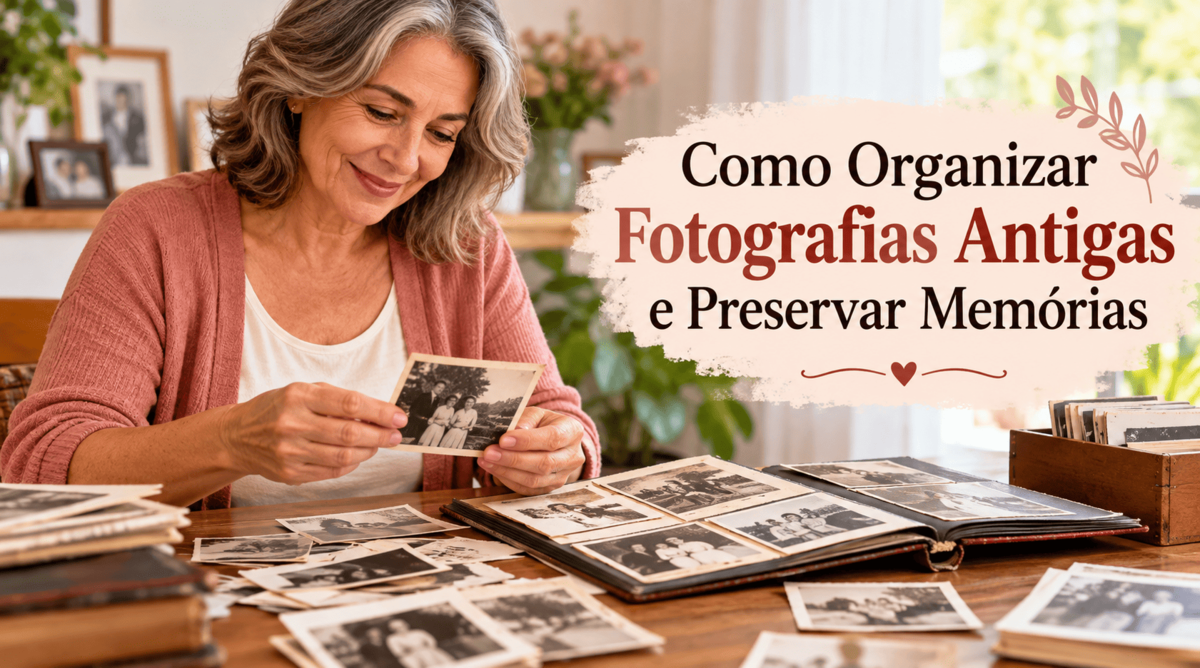 Organize Fotografias Preserve Memorias