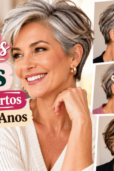 Penteados faceis para cabelos curtos 50